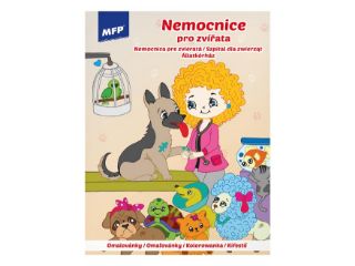 Obrázek z Omalovánky A4 Nemocnice pro zvířátka 210x276mm(10) 